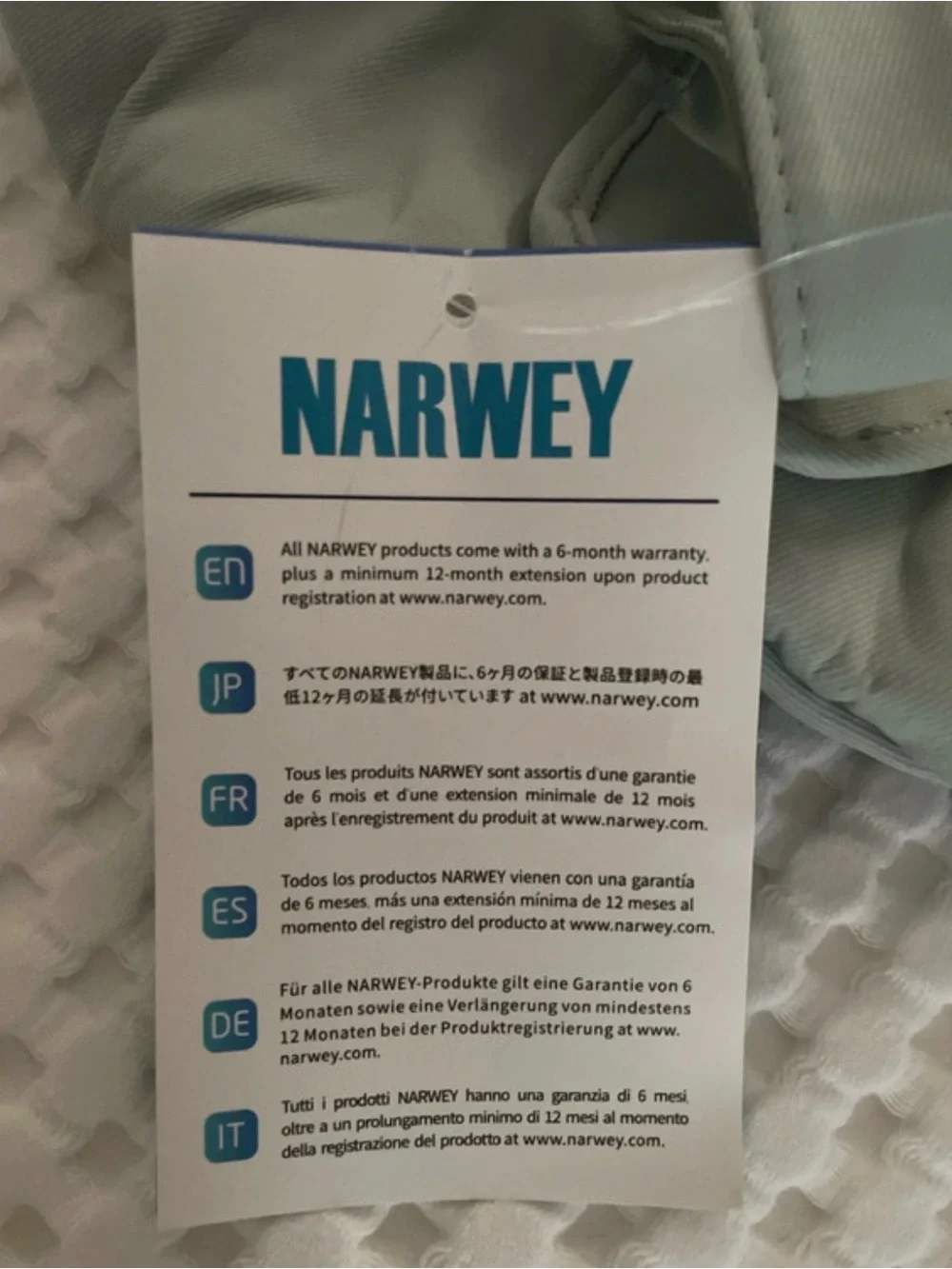 Narwey Cosmetics Makeup Travel Bag Drawstring Toiletries NEW